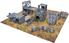 Halo: Flashpoint - Deluxe Buildable 3D Terrain Set